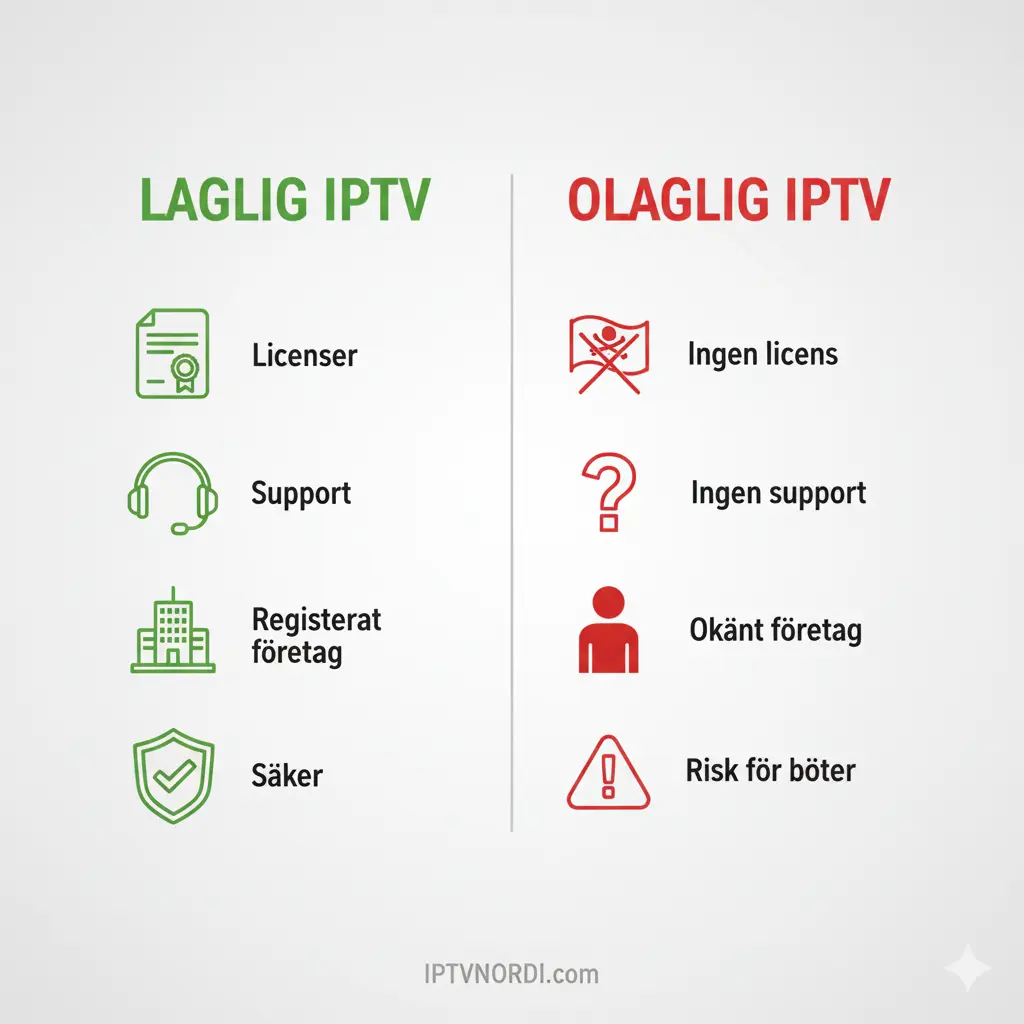 IPTV Nordic comparaison iptv